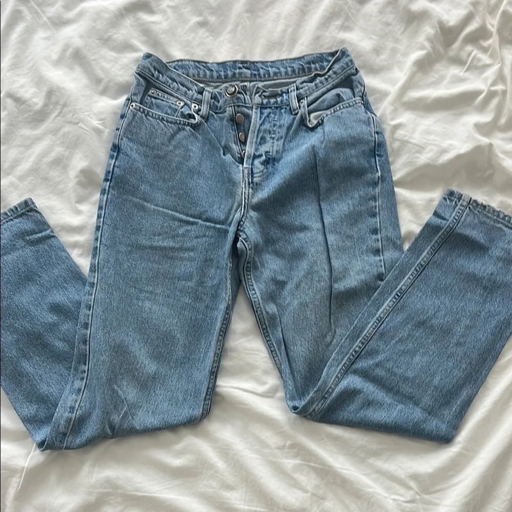 Vintage Polo Ralph Lauren Low-rise Jeans w Button Fly Womens Size 2